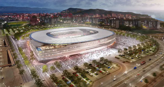 Nuovo stadio a Cagliari: domani accordo in Consiglio comunale