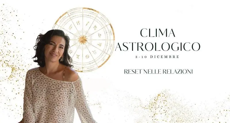 Clima astrologico: settimana dal 3 al 10 dicembre