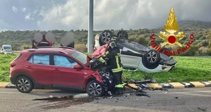 Incidente a Bortigali, intervengono Vigili del fuoco e 118