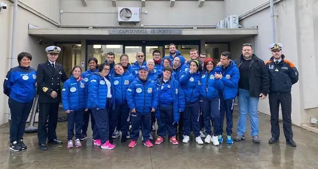 Il Gruppo Sea Scout in visita alla Capitaneria di Oristano