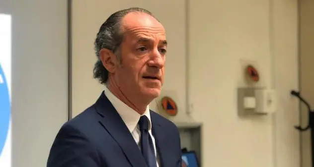 Zaia: \"Con linee guida Inail non si riapre\"