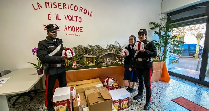 Nuoro. Natale di solidarietà: Carabinieri regalano gioia a bimbi e fragili
