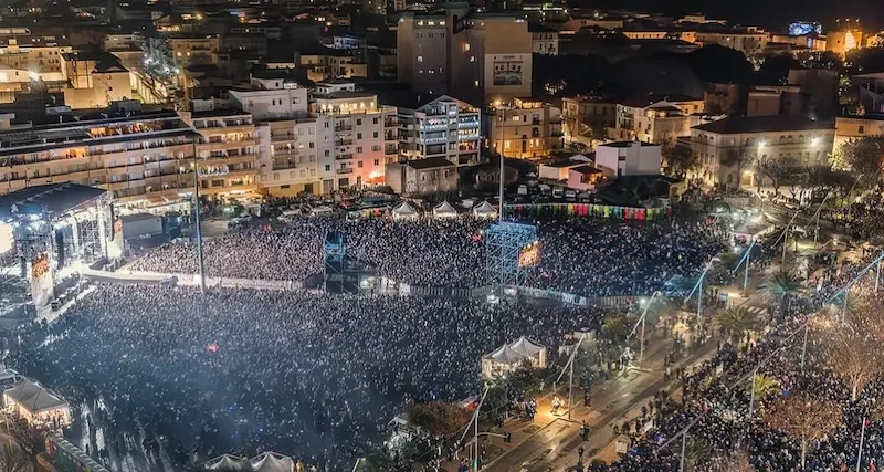 I numeri del Capodanno in piazza in Sardegna
