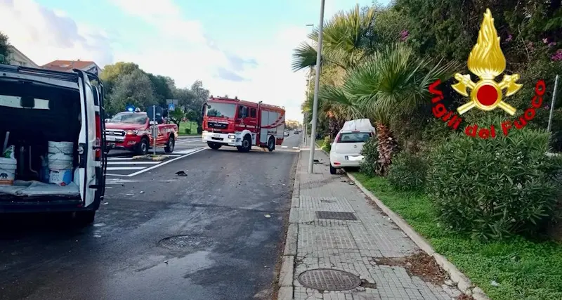 Incidente stradale ad Alghero: coinvolte più vetture