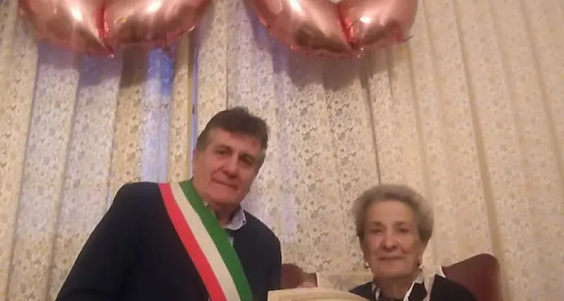 Cagliari, Angelina Pala compie 100 anni: per lei gli auguri del Comune