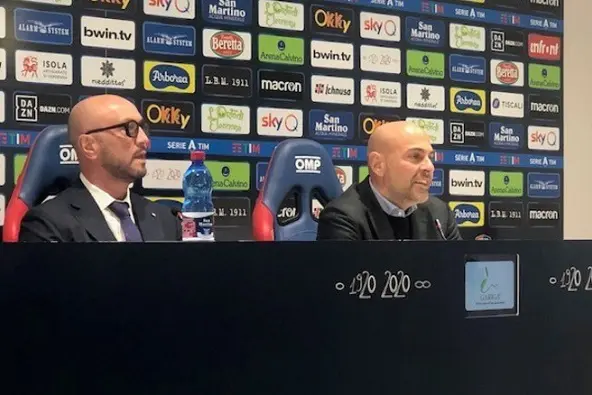 Calcio: Cagliari, Zenga e Giulini