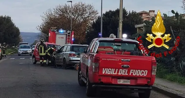 Ghilarza. Incidente tra due auto, donna in ospedale