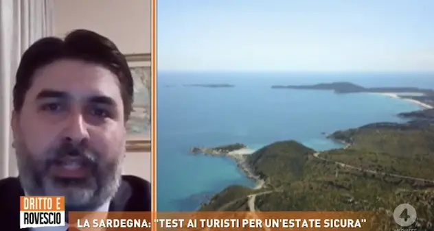 Solinas su Rete4: “Noi chiediamo una cautela in più per chi arriva in Sardegna”