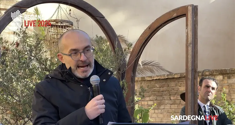 Regionali. Il discorso di Paolo Truzzu alla sua prima uscita da candidato. IL VIDEO