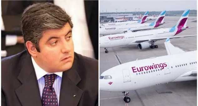 La gaffe di Quirico Sanna: \"Vicenda Eurowings una bufala? Ho sbagliato, chiedo scusa\"