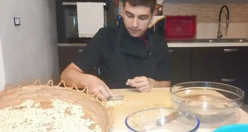Michele, 16anni: “Vi racconto il mio grande amore per la cucina sarda”