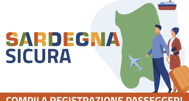 Registrazione passeggeri in arrivo in Sardegna