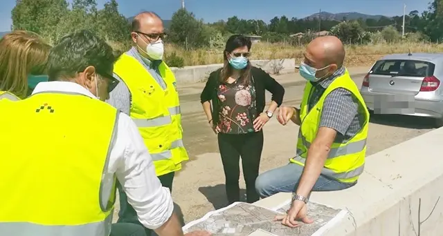 Lavori sulla 195, riparte il cantiere del terzo lotto. Carla Medau: “Interventi completati entro agosto”