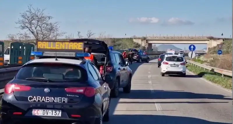 Posti di blocco sulla 131. Nel territorio di Sanluri identificate 75 persone