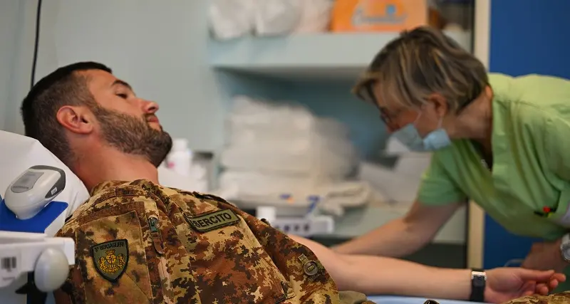 Donazione di sangue: in campo il 3°reggimento bersaglieri della Brigata ''Sassari''