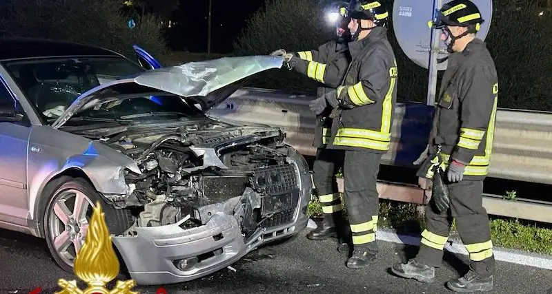 Sassari. Incidente tra due auto sulla ex 131