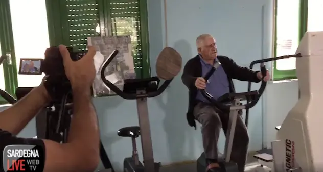 E' morto tziu Michelino Scudu, il centenario che amava andare in palestra