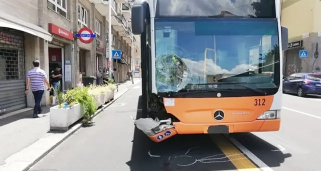 E’ grave Katia Mascia, la postina 37enne investita dal pullman del Ctm: è in Rianimazione al Brotzu
