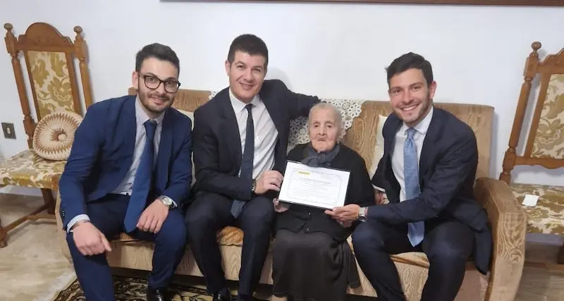 Dorgali ha una nuova centenaria: tanti auguri alla signora Caterina