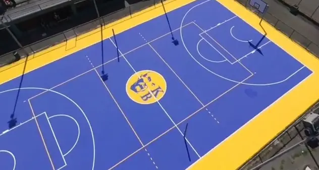 Il nuovo campo da basket di Sanluri dedicato a Kobe Bryant