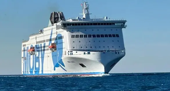 Entra in linea Moby Legacy tra Livorno e Olbia