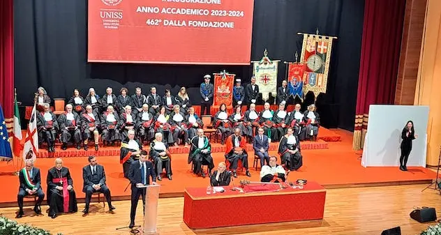 Inaugurato il 462° anno accademico dell'Università di Sassari