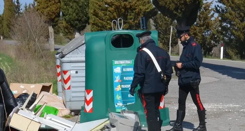 A Monserrato gestione illecita rifiuti: denunciato imprenditore 72enne