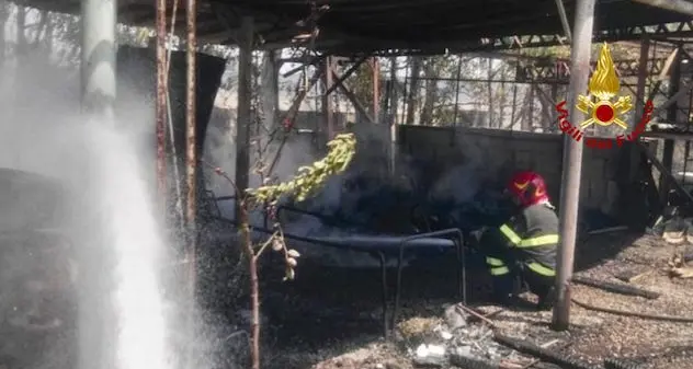 Hinterland cagliaritano: registrati 4 incendi di sterpaglie e vegetazione
