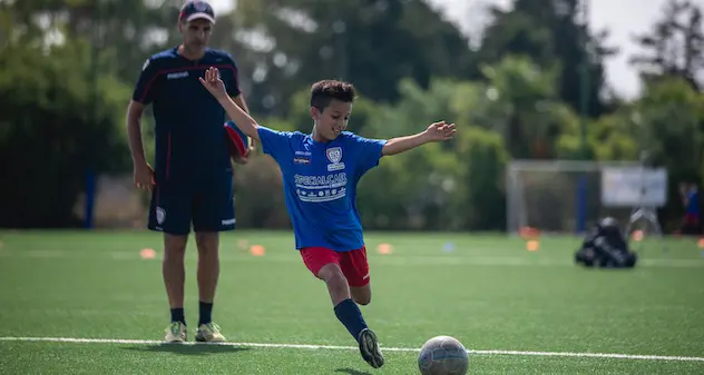 Il Cagliari calcio sceglie Borutta per il camp estivo dei ragazzi