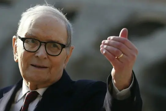 Foto Cecilia Fabiano  - LaPresse\\n06-06-2019 Roma (Italia) \\nCronacaPremio presidio culturale italiano ad Ennio Morricone\\nNella foto: Ennio Morricone\\nPhoto Cecilia Fabiano - LaPresse\\nJune 06, 2019 Rome (Italy)\\nNewsPresidio culturale italiano prize to Ennio Morricone \\nIn the pic: Ennio Morricone