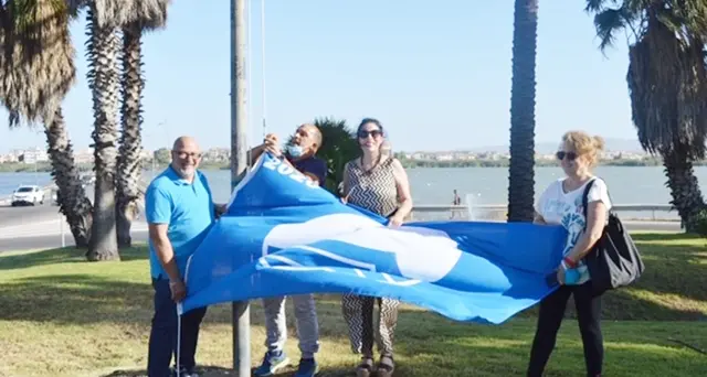 Orgoglio in terra sarda, Bandiera Blu per il Poetto e Mari Pintau