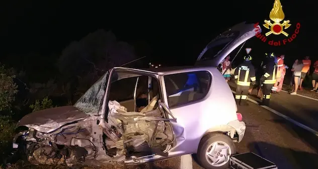 Arzachena. Frontale tra auto lungo la Sp 98