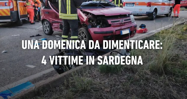 Una domenica da dimenticare: 4 vittime in Sardegna