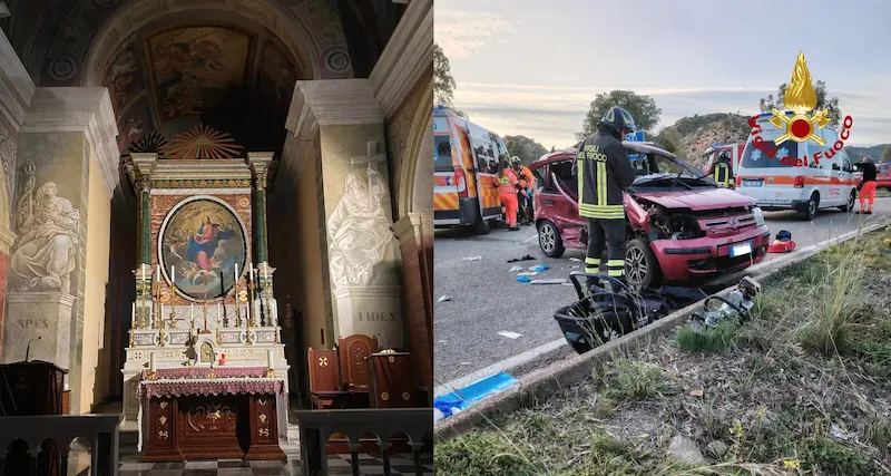 Svolti a Orune i funerali del piccolo Alessandro: “Proteggi la tua famiglia”