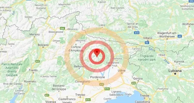 Terremoto: scossa di magnitudo 4.2 al confine tra Friuli Venezia Giulia e Slovenia