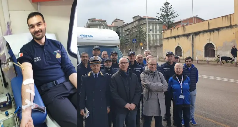 Emergenza sangue, contributo concreto da parte della Polizia locale di Sassari