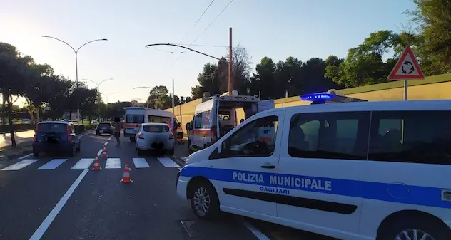 Cagliari. Investito mentre attraversa sulle strisce pedonali: grave un 48enne