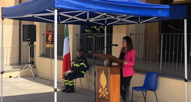 Vigili del Fuoco: inaugurata la nuova sede di Cuglieri