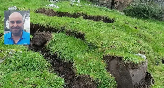 Monte che sovrasta Bonorva a rischio smottamenti, il sindaco: “Situazione davvero critica”