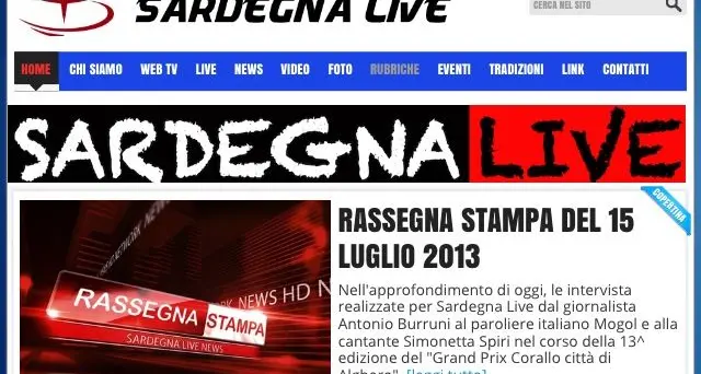 Una settimana in Sardegna...tutte le news in tweet