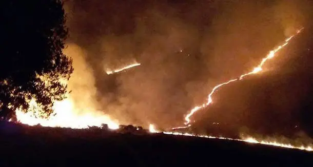 Incendi, oggi la bonifica e la conta dei danni