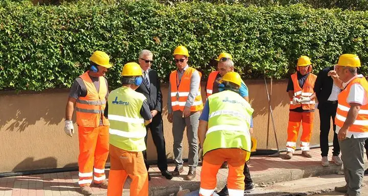 Banda ultralarga, primo cantiere inaugurato a S.Andrea Frius