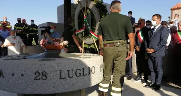 Tempio. Incendio di Curraggia, il ricordo delle vittime: catastrofe avvenuta il 28 luglio 1983