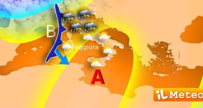 Meteo, anticiclone in ritirata: da martedì break di temporali con grandine