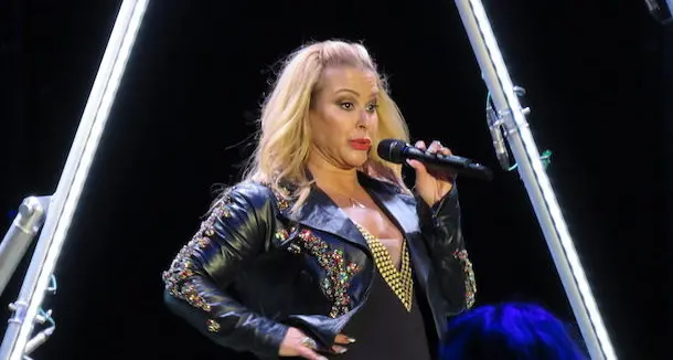 Anastacia al Forte Arena: she's the one