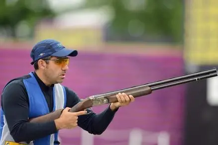 Luigi Lodde of the Italy competes in the men\\'s skeet shooting qualifications during the London 2012 Olympic Games Shooting competition at the Royal Artillery Barracks, south east London, Britain, 30 July 2012. ANSA/CLAUDIO ONORATI\\n\\n\\n\\n\\n