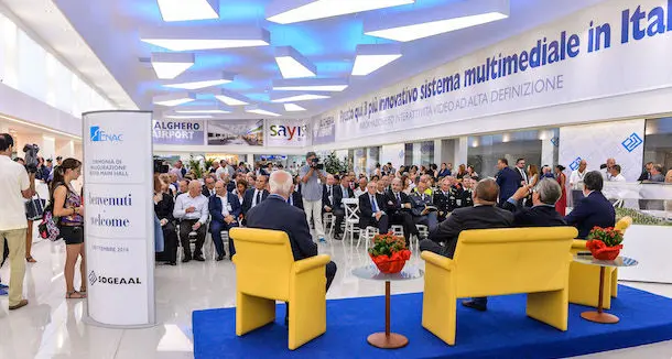 Aeroporto Alghero: inaugurata nuova hall