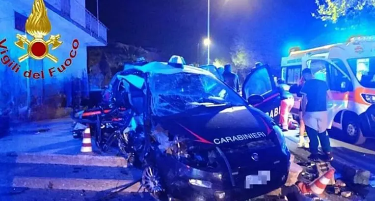 Carabinieri morti in incidente: deceduto in ospedale anche un anziano