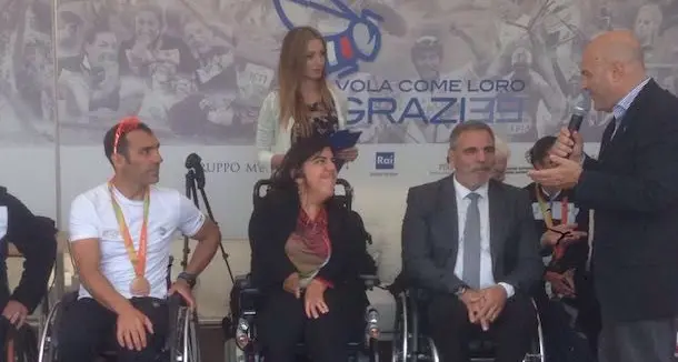 La Sardegna abbraccia l'atleta paralimpico di Oschiri Giovanni Achenza, bronzo nel triathlon