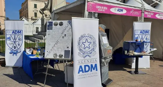 Agenzia delle Dogane e dei Monopoli Sardegna partecipa alla 13^ edizione della Corsa in Rosa